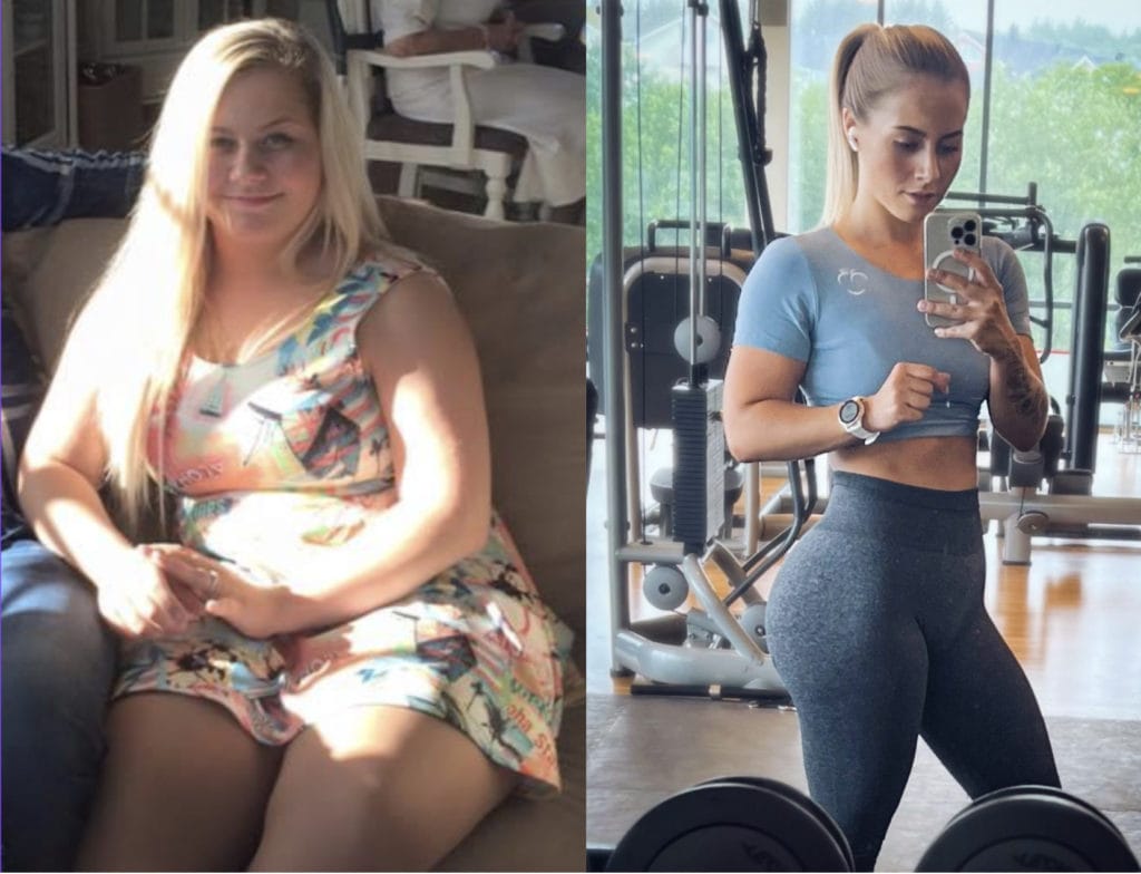 StrongBody online coach Liv Salomonsen har selv gjennomført stor vektnedgang på 46kg